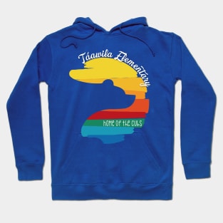 Cubs logo with a Colorful Bear Cub - Front and Back Hoodie